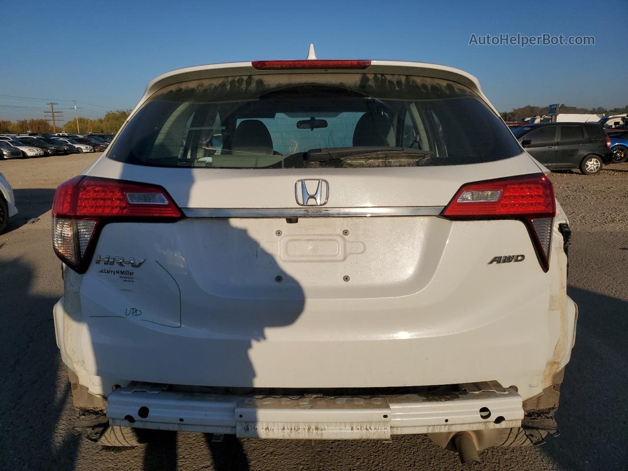 2019 Honda Hr-v Lx Белый vin: 3CZRU6H34KM740769