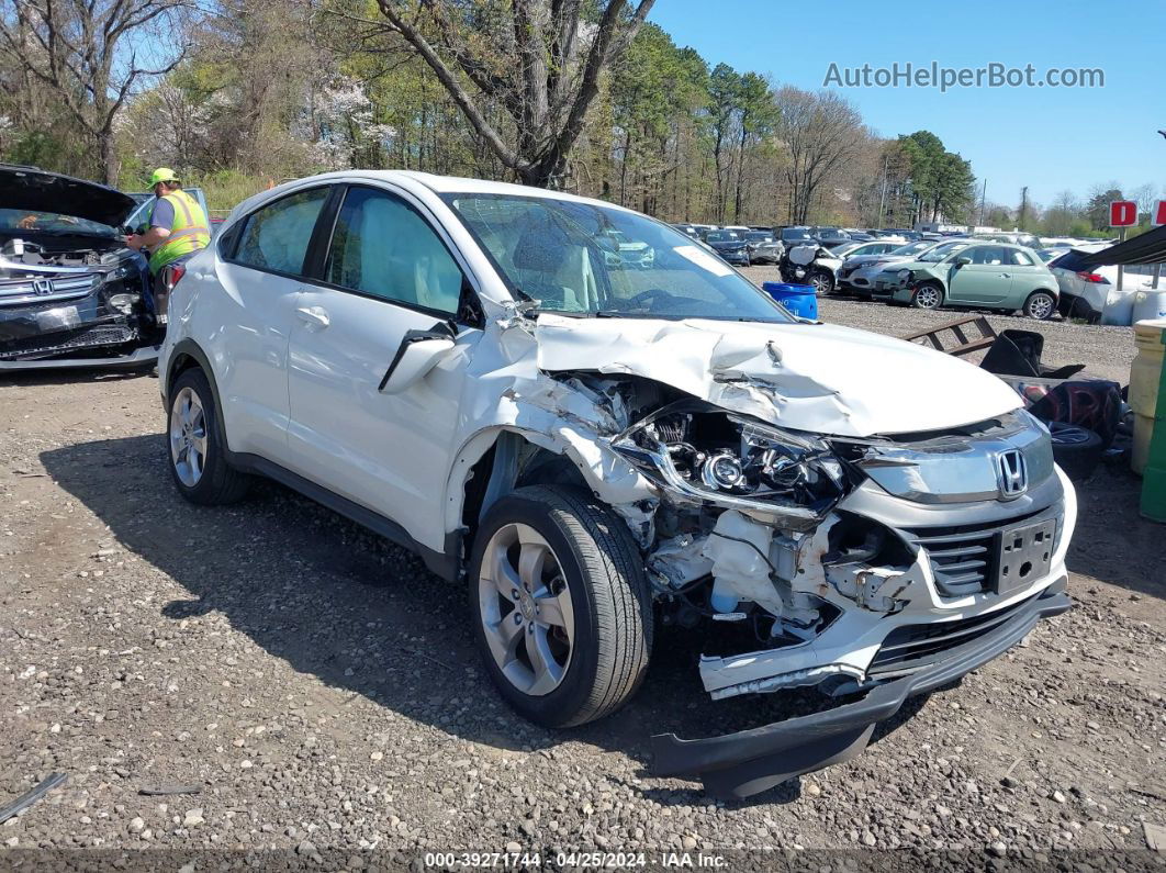 2021 Honda Hr-v Awd Lx White vin: 3CZRU6H34MM709993