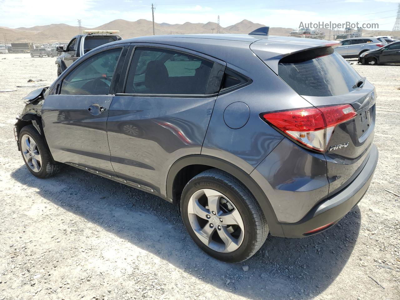 2021 Honda Hr-v Lx Серый vin: 3CZRU6H34MM716300