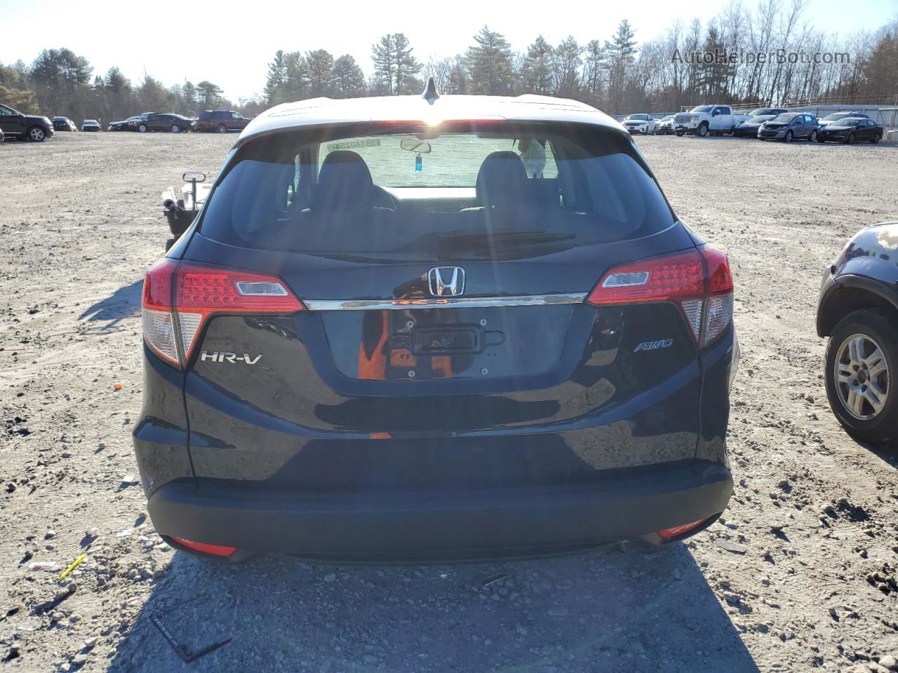 2021 Honda Hr-v Lx Black vin: 3CZRU6H34MM730746