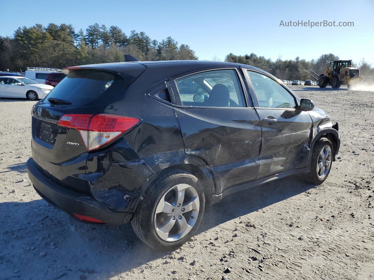 2021 Honda Hr-v Lx Black vin: 3CZRU6H34MM730746