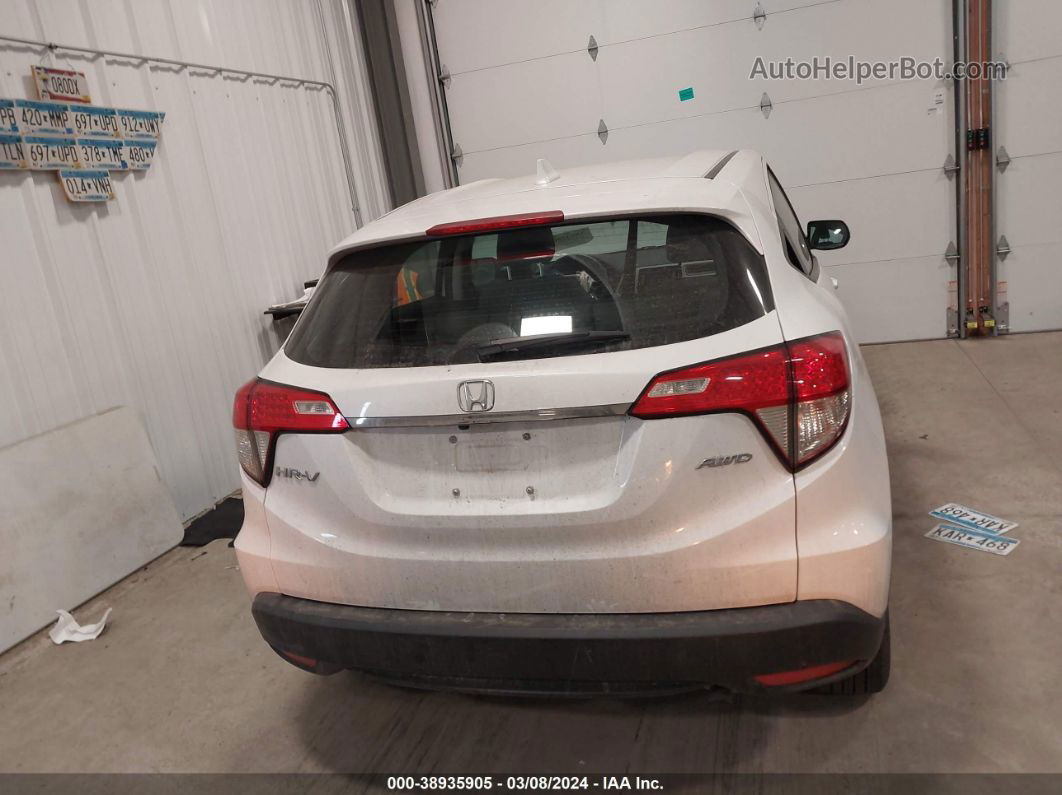 2021 Honda Hr-v Awd Lx White vin: 3CZRU6H34MM752634