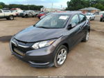 2016 Honda Hr-v Lx Gray vin: 3CZRU6H35GM704984