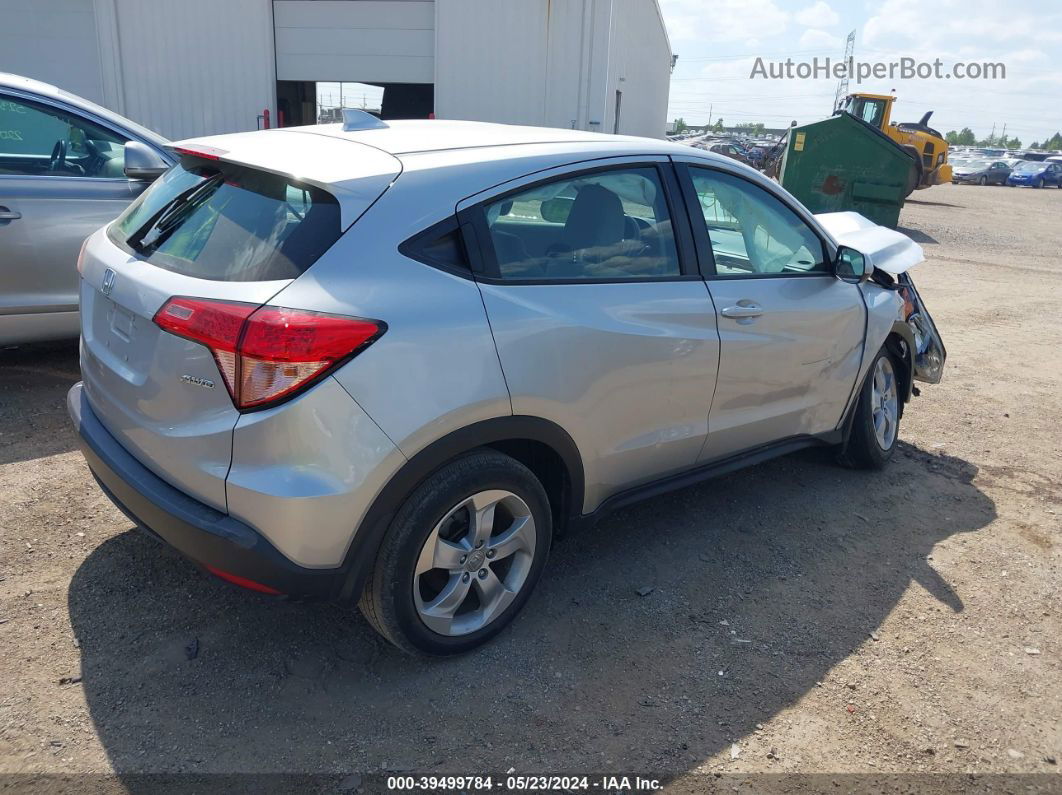 2016 Honda Hr-v Lx Серебряный vin: 3CZRU6H35GM712437