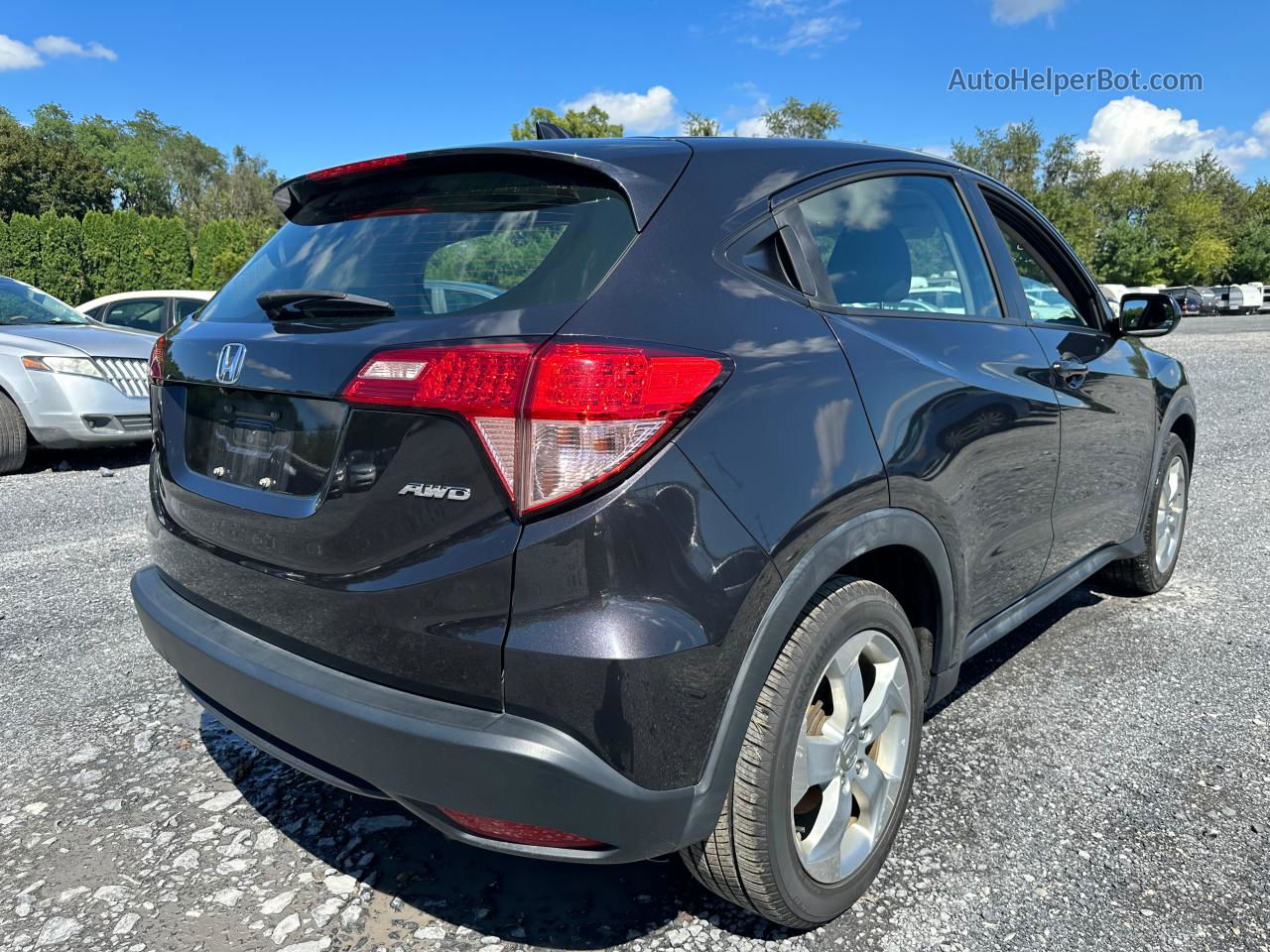 2016 Honda Hr-v Lx Purple vin: 3CZRU6H35GM714995