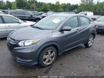 2016 Honda Hr-v Lx Gray vin: 3CZRU6H35GM722661