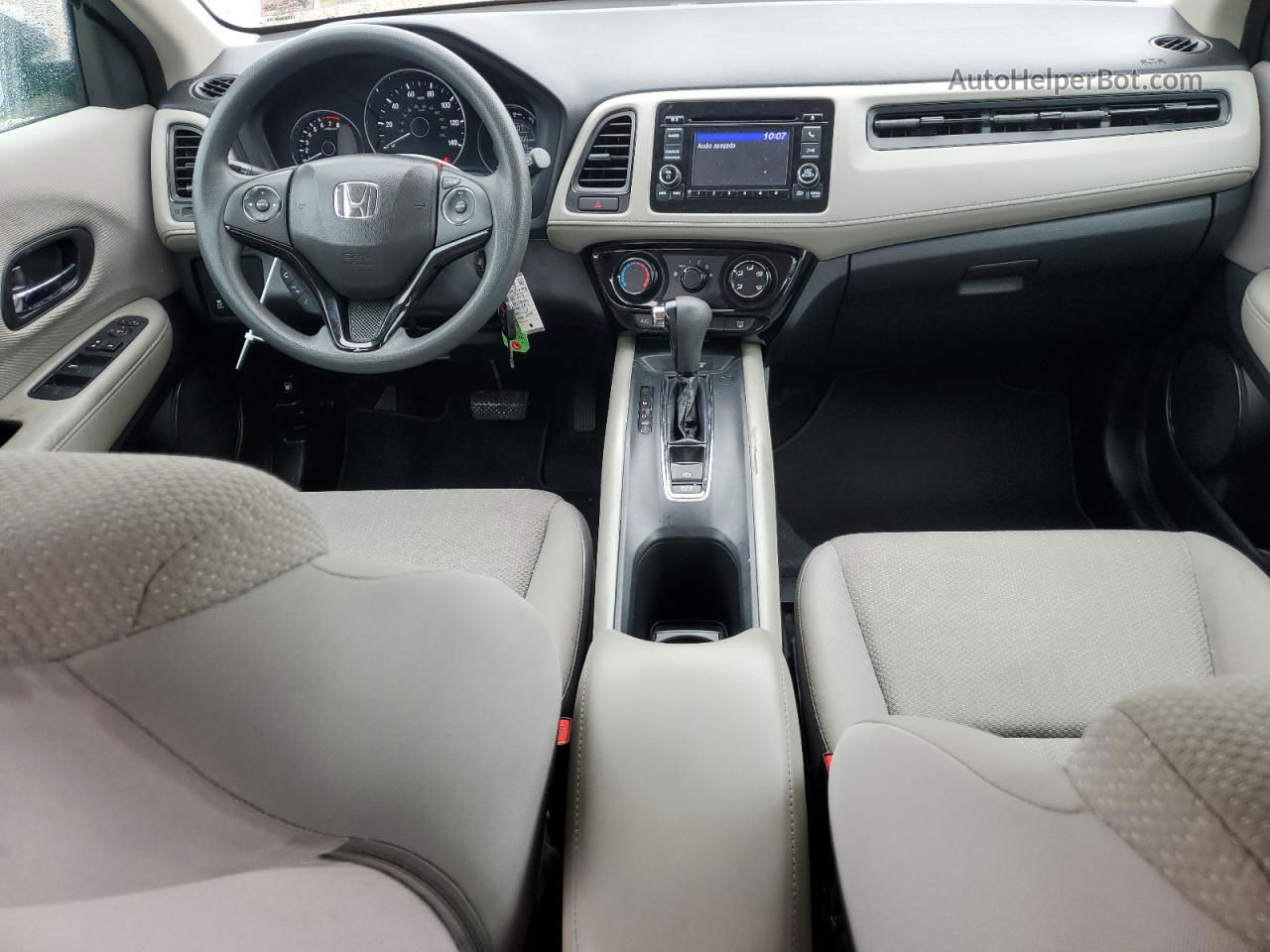 2016 Honda Hr-v Lx Серебряный vin: 3CZRU6H35GM744997