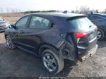 2018 Honda Hr-v Lx Black vin: 3CZRU6H35JM712459