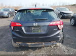 2018 Honda Hr-v Lx Black vin: 3CZRU6H35JM712459