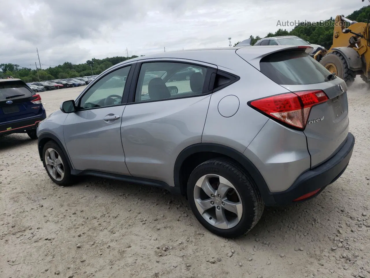 2018 Honda Hr-v Lx Silver vin: 3CZRU6H35JM714311