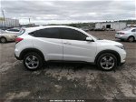 2018 Honda Hr-v Lx White vin: 3CZRU6H35JM717290