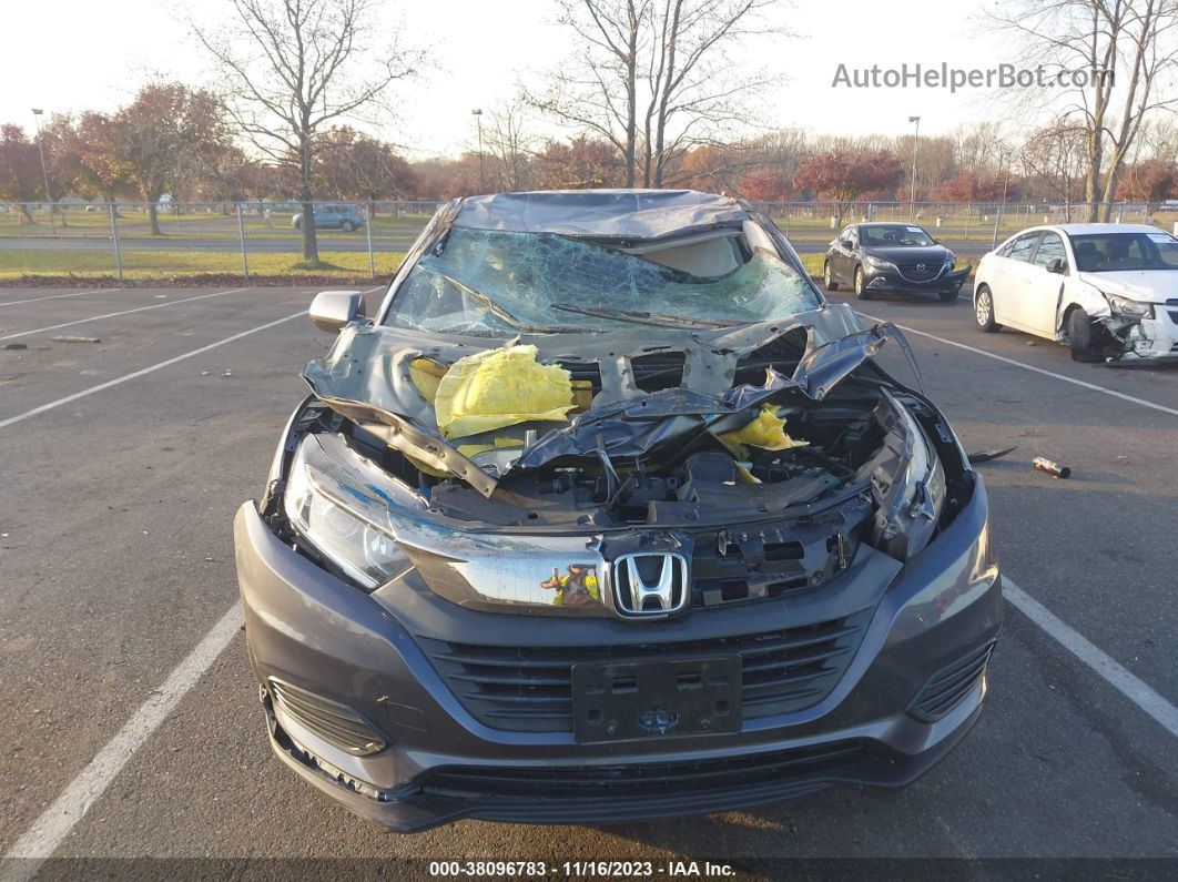 2019 Honda Hr-v Lx Gray vin: 3CZRU6H35KG717774