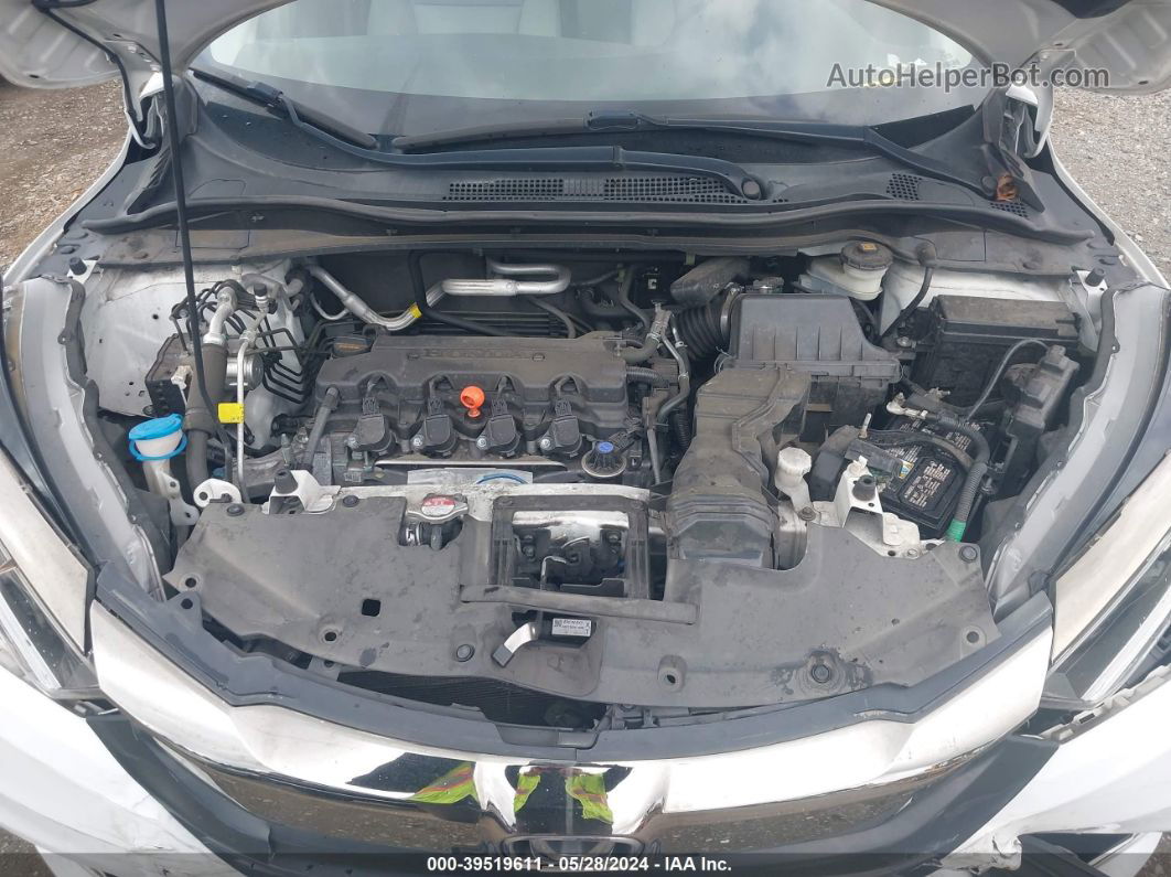 2019 Honda Hr-v Lx White vin: 3CZRU6H35KM718893