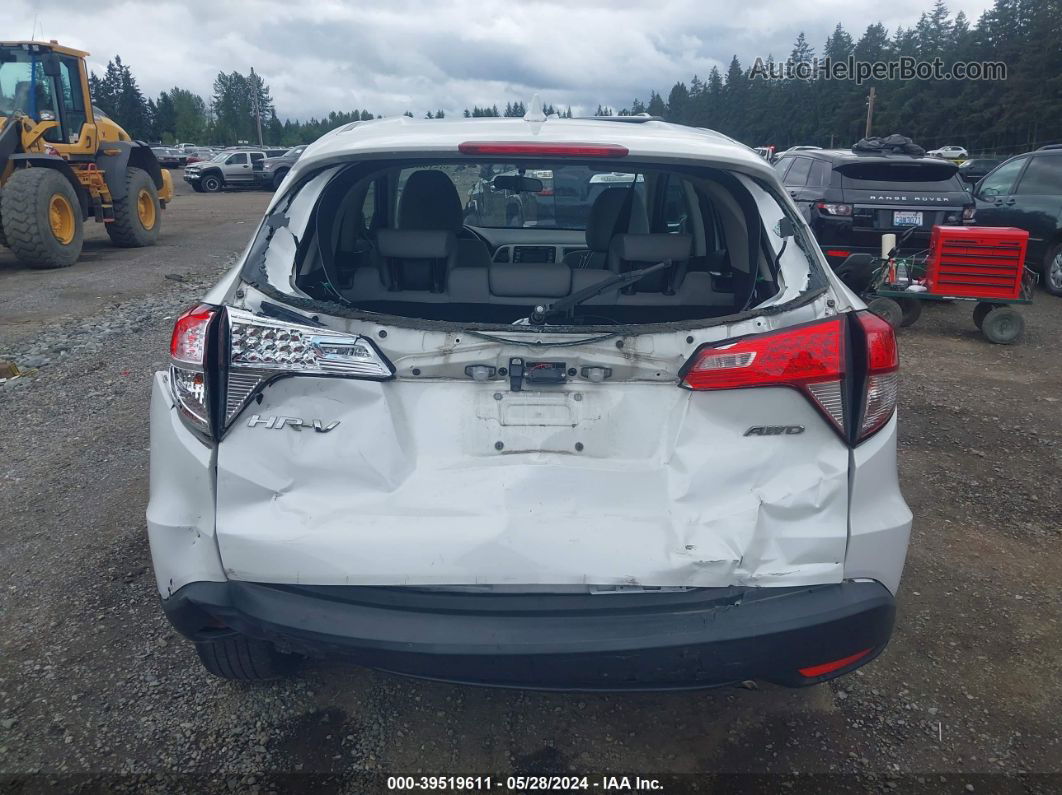 2019 Honda Hr-v Lx White vin: 3CZRU6H35KM718893