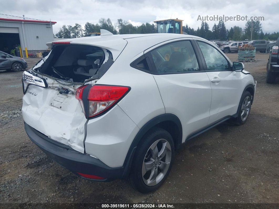 2019 Honda Hr-v Lx White vin: 3CZRU6H35KM718893