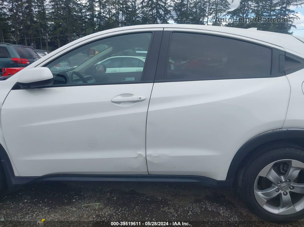 2019 Honda Hr-v Lx White vin: 3CZRU6H35KM718893