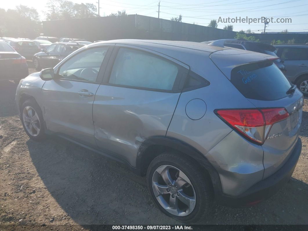 2021 Honda Hr-v Awd Lx Silver vin: 3CZRU6H35MM729234