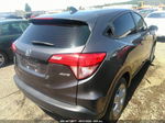 2016 Honda Hr-v Lx Gray vin: 3CZRU6H36GM752557