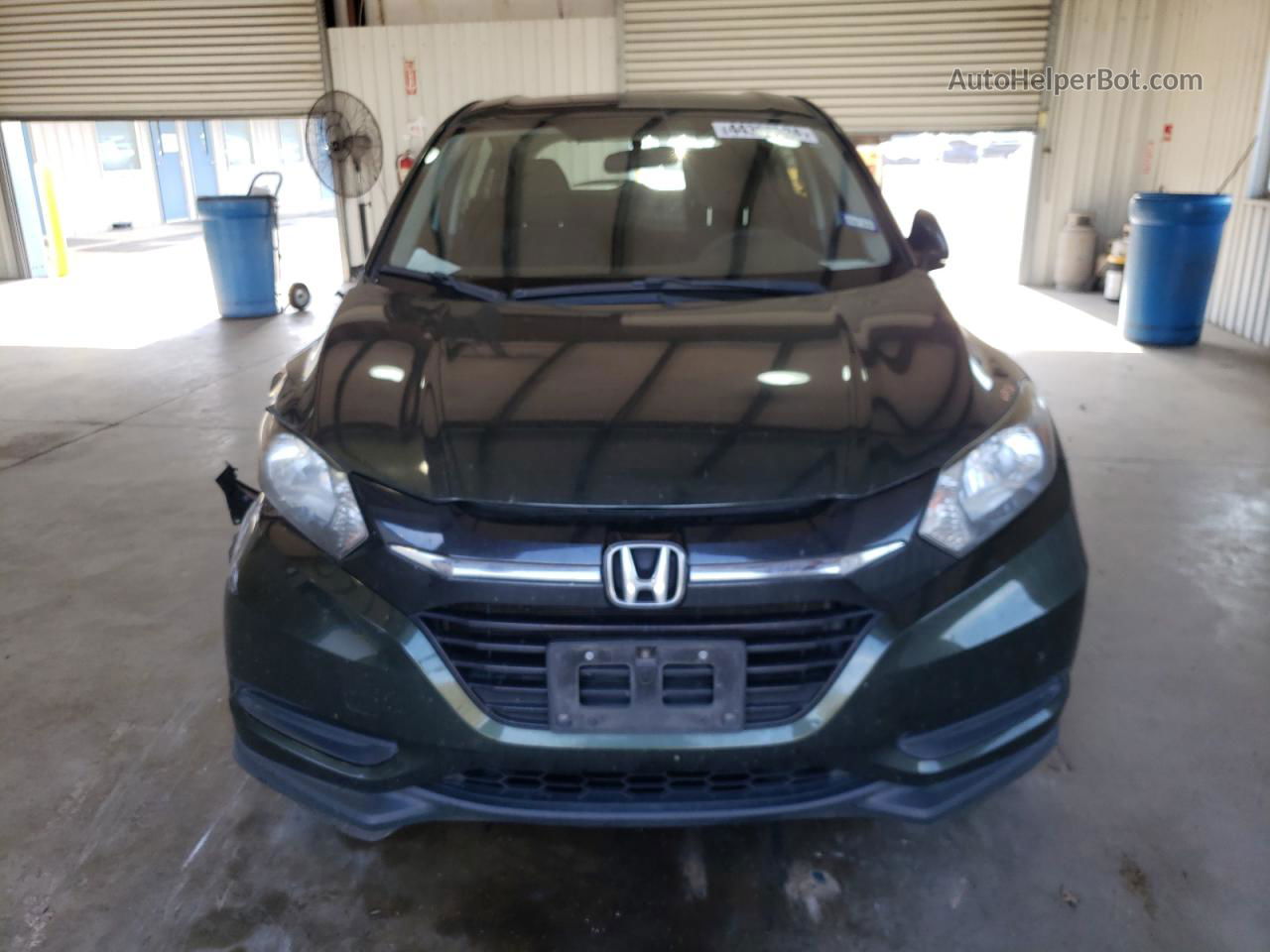 2017 Honda Hr-v Lx Green vin: 3CZRU6H36HM726686