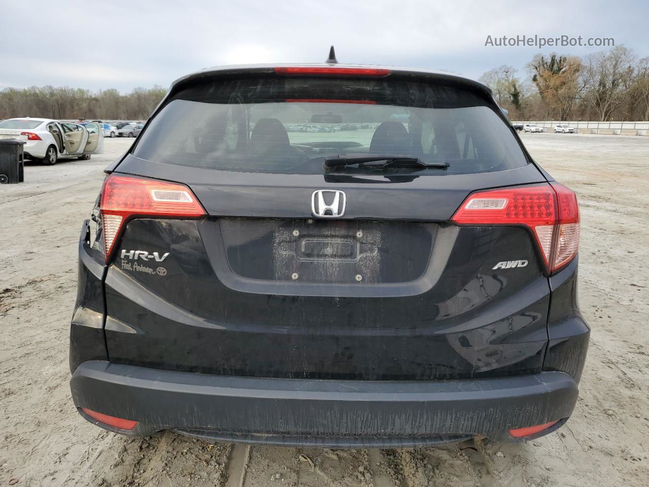 2018 Honda Hr-v Lx Black vin: 3CZRU6H36JG714140