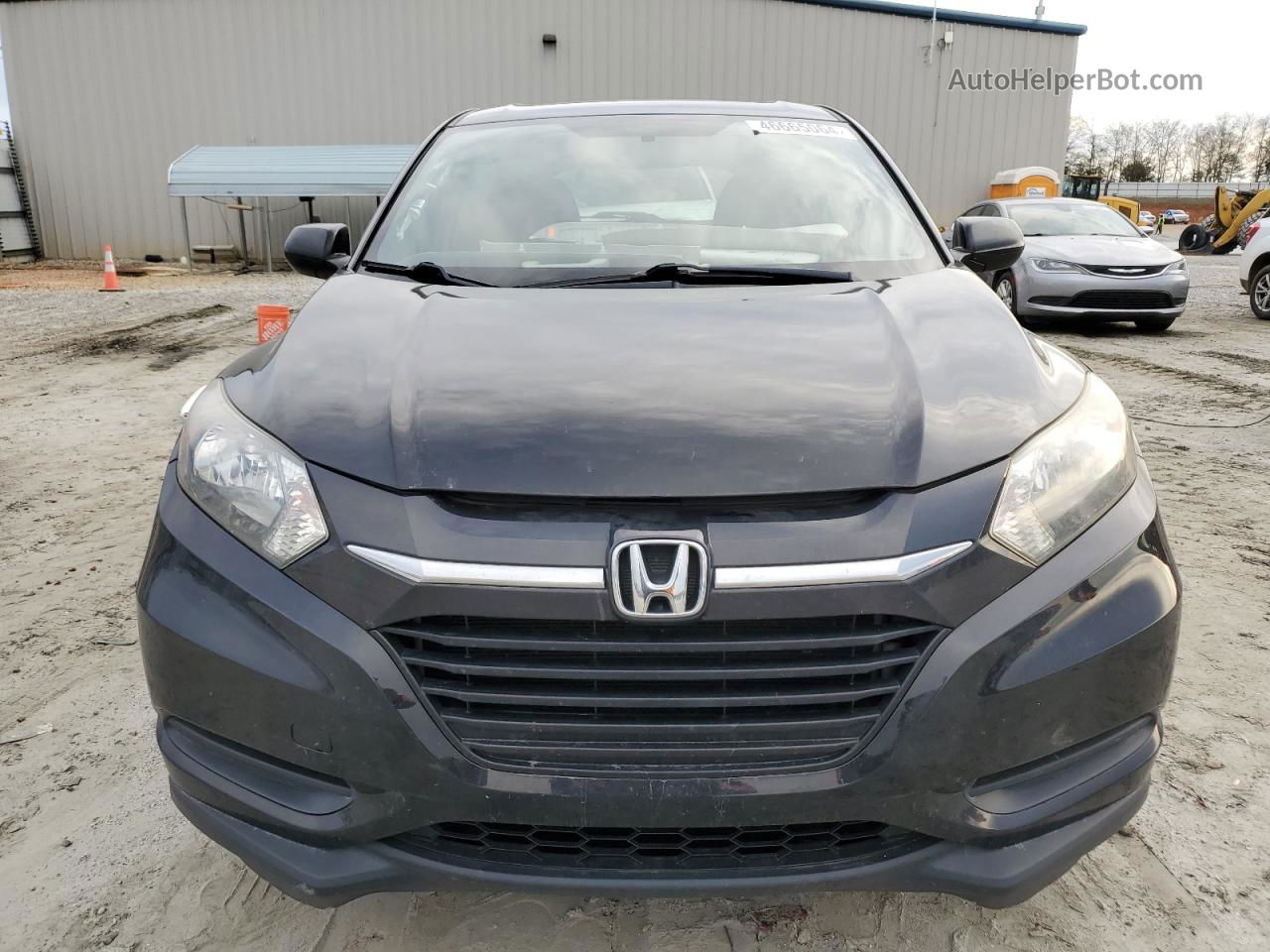 2018 Honda Hr-v Lx Black vin: 3CZRU6H36JG714140