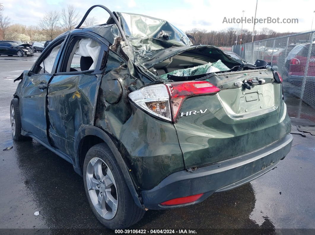 2018 Honda Hr-v Lx Green vin: 3CZRU6H36JM703611