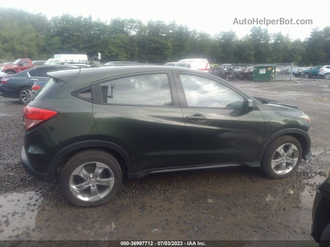 2018 Honda Hr-v Lx Green vin: 3CZRU6H36JM720862