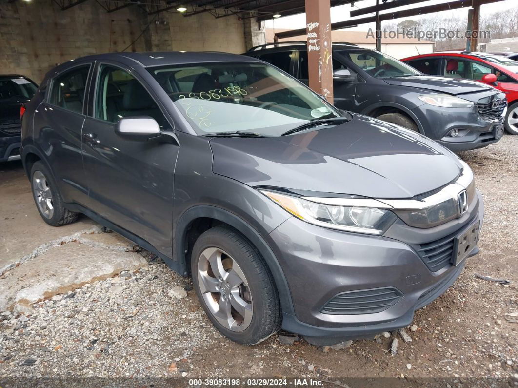 2019 Honda Hr-v Lx Серый vin: 3CZRU6H36KG708212