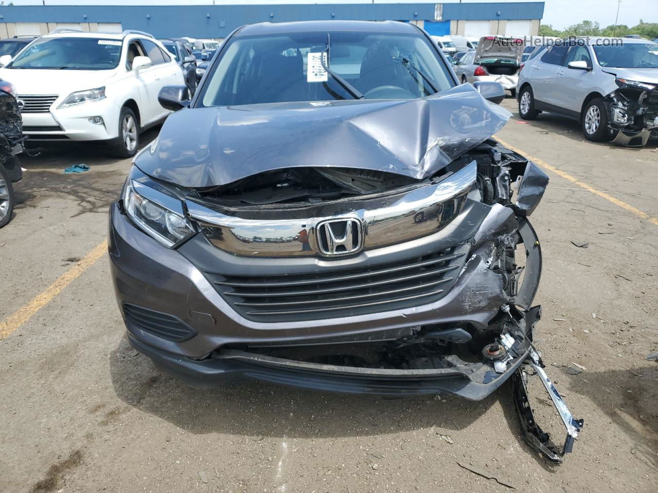 2019 Honda Hr-v Lx Black vin: 3CZRU6H36KG712468