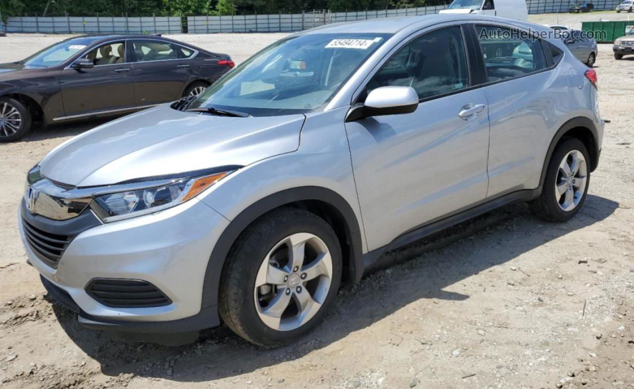 2019 Honda Hr-v Lx Silver vin: 3CZRU6H36KG716875