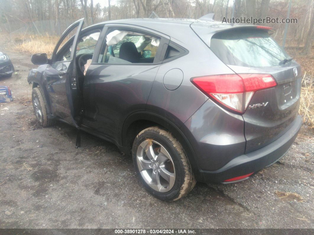 2019 Honda Hr-v Lx Gray vin: 3CZRU6H36KG717797