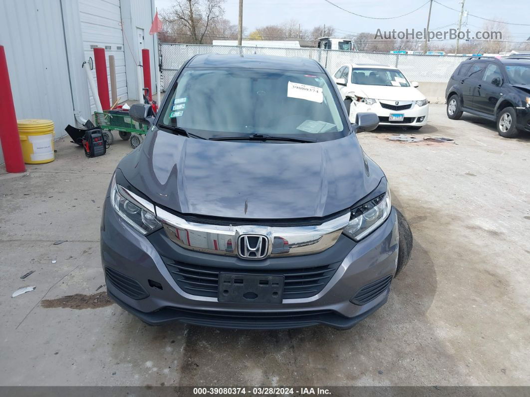 2019 Honda Hr-v Lx Серый vin: 3CZRU6H36KG721834