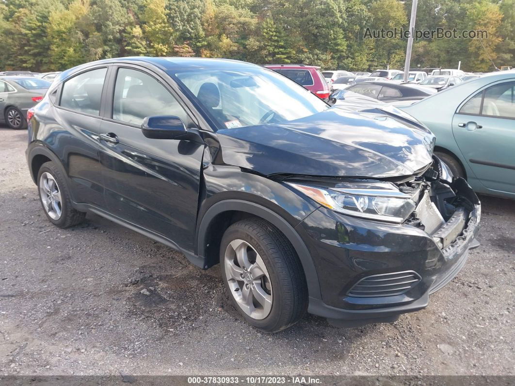 2021 Honda Hr-v Awd Lx Black vin: 3CZRU6H36MM704701