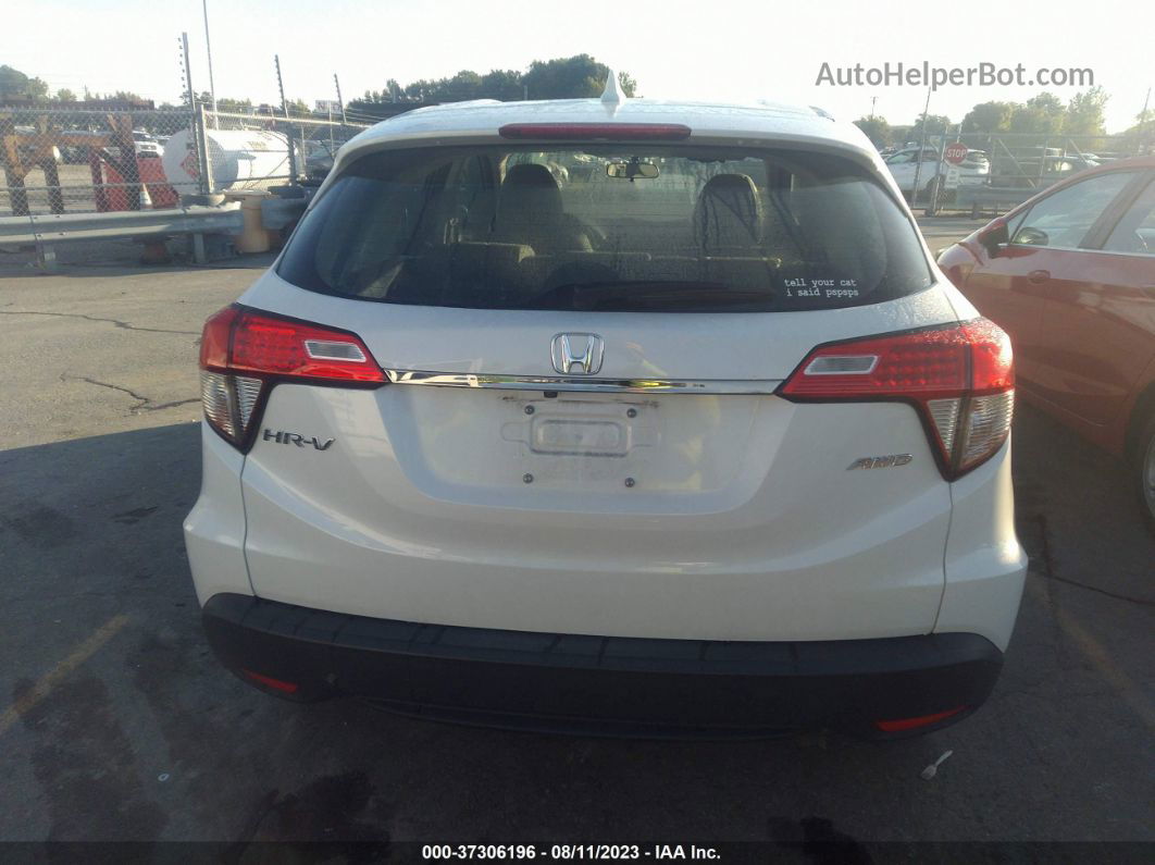 2021 Honda Hr-v Lx White vin: 3CZRU6H36MM719666