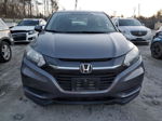 2016 Honda Hr-v Lx Gray vin: 3CZRU6H37GM722791