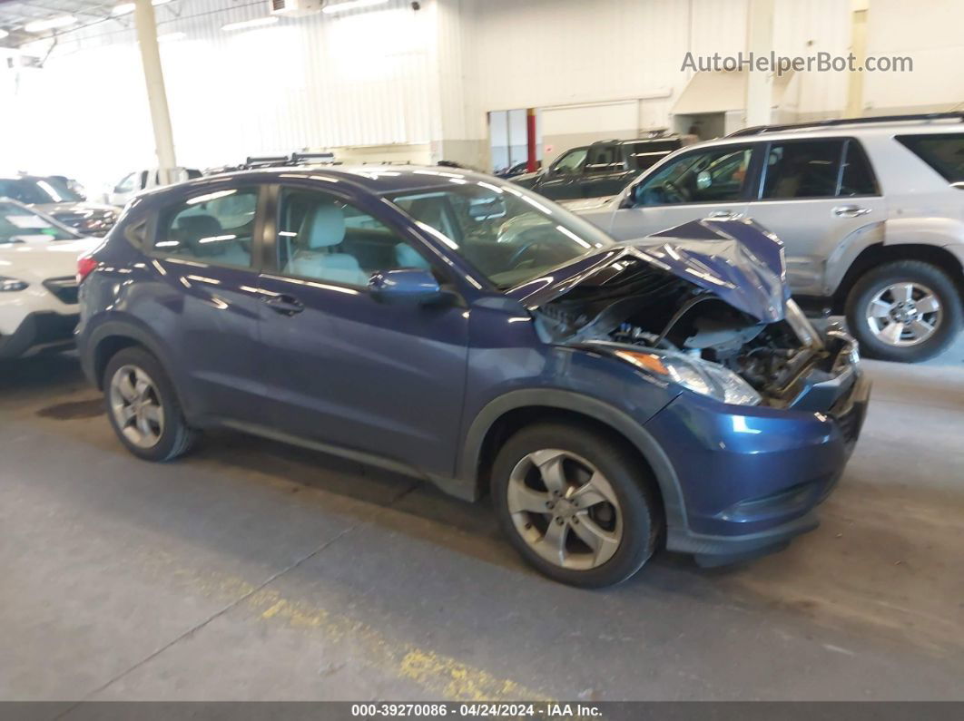 2016 Honda Hr-v Lx Синий vin: 3CZRU6H37GM726677