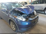 2016 Honda Hr-v Lx Blue vin: 3CZRU6H37GM726677