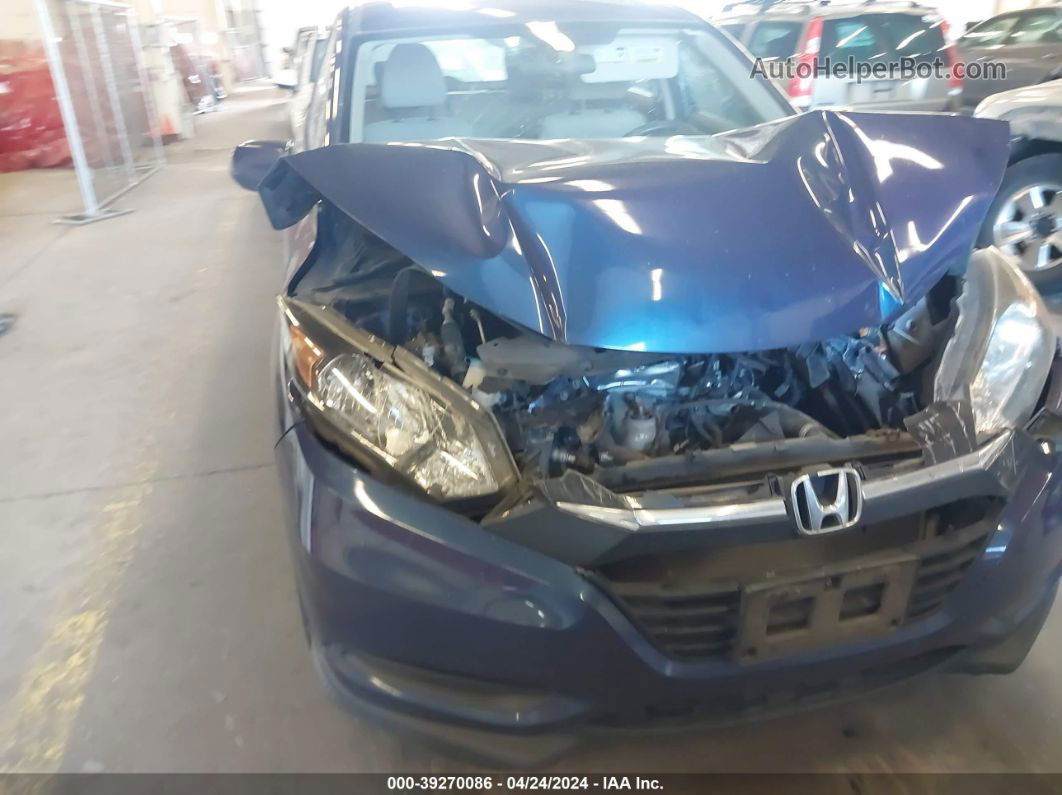 2016 Honda Hr-v Lx Синий vin: 3CZRU6H37GM726677