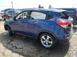 2017 Honda Hr-v Lx Blue vin: 3CZRU6H37HG708891