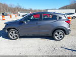 2017 Honda Hr-v Lx Gray vin: 3CZRU6H37HG709281