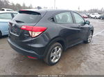 2018 Honda Hr-v Lx Gray vin: 3CZRU6H37JM712463