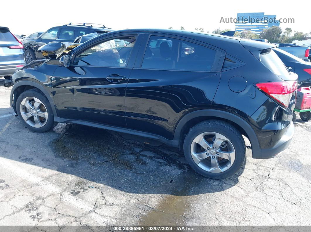 2019 Honda Hr-v Lx Black vin: 3CZRU6H37KG703651