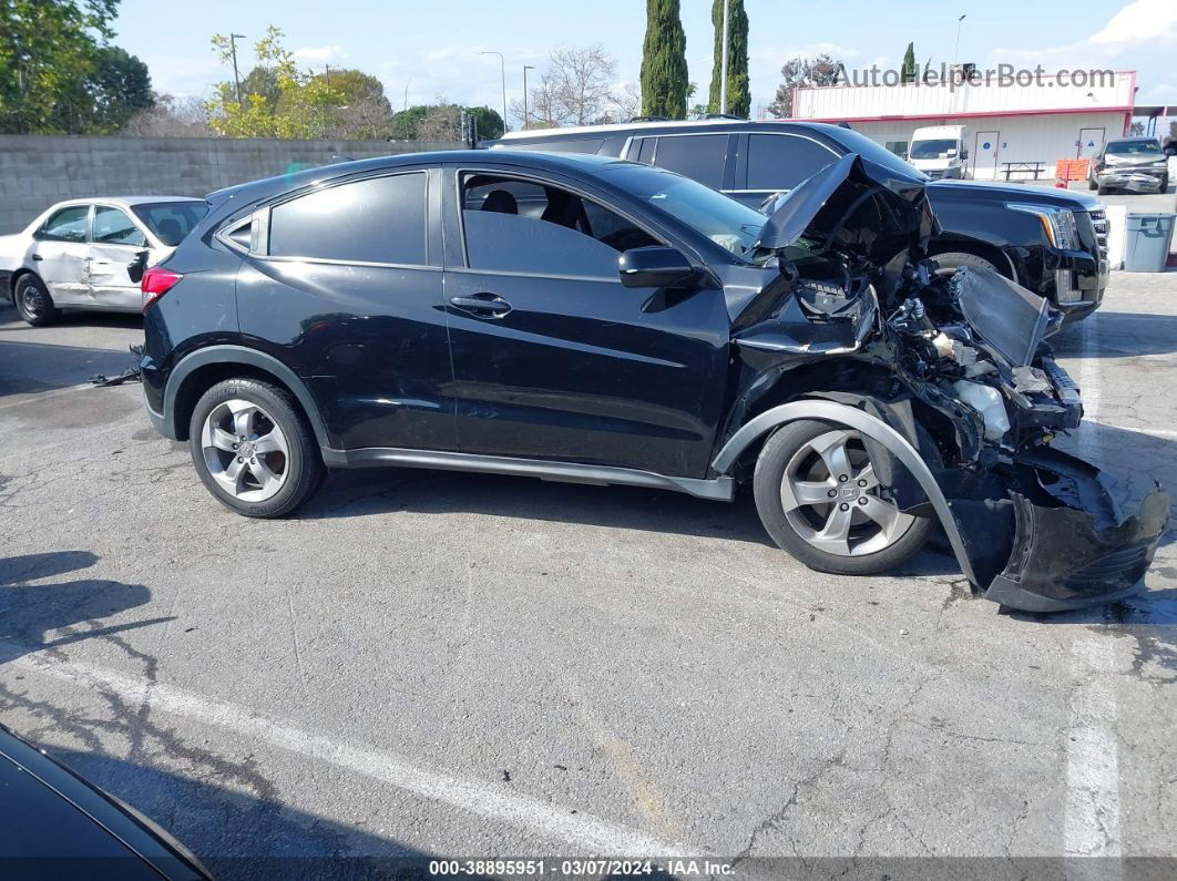 2019 Honda Hr-v Lx Black vin: 3CZRU6H37KG703651