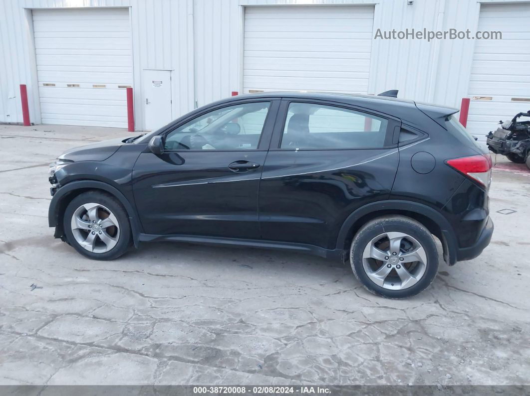 2019 Honda Hr-v Lx Black vin: 3CZRU6H37KG706842