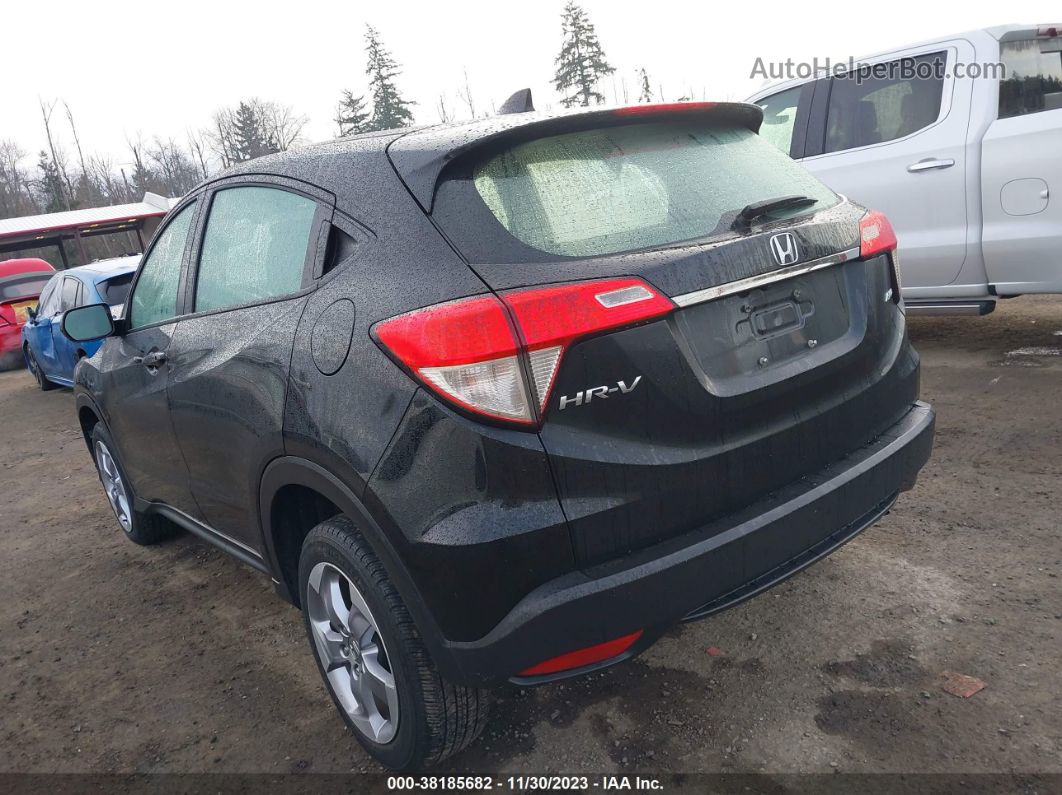 2019 Honda Hr-v Lx Black vin: 3CZRU6H37KG722040