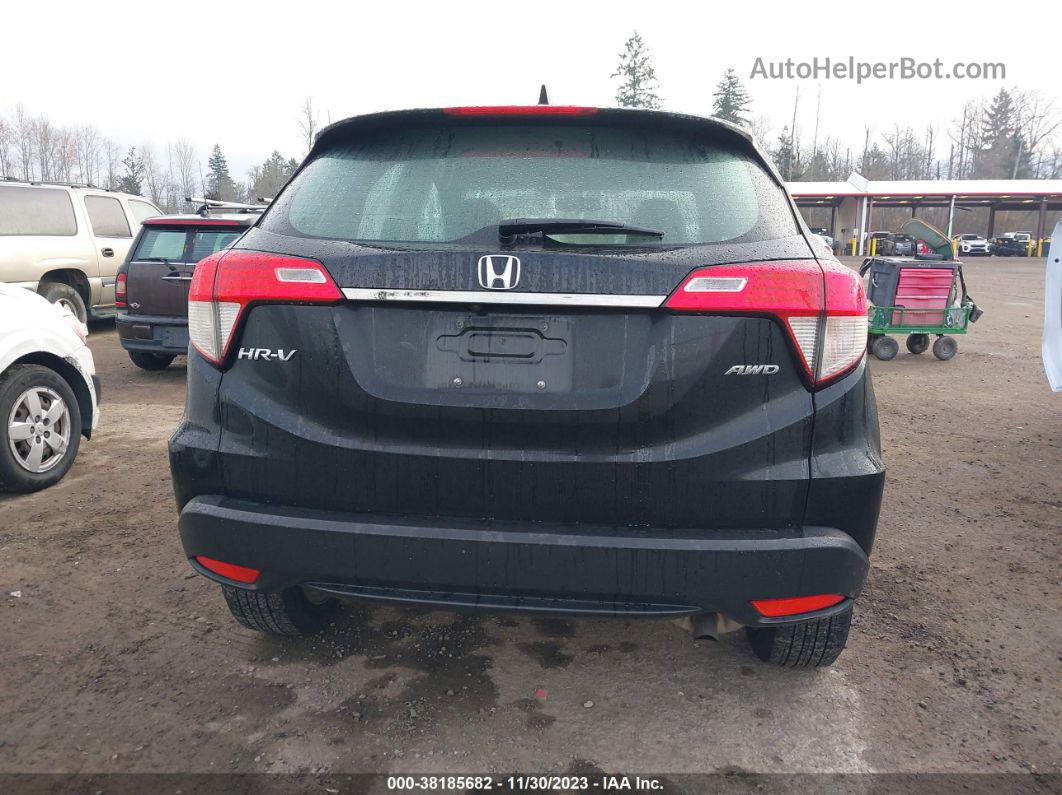 2019 Honda Hr-v Lx Черный vin: 3CZRU6H37KG722040