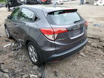 2019 Honda Hr-v Lx Gray vin: 3CZRU6H37KM700511