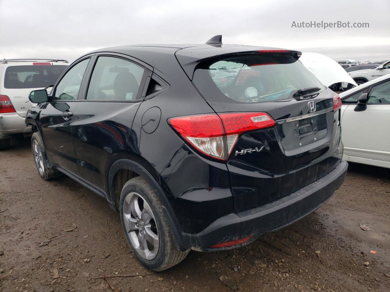 2021 Honda Hr-v Lx Black vin: 3CZRU6H37MM703735