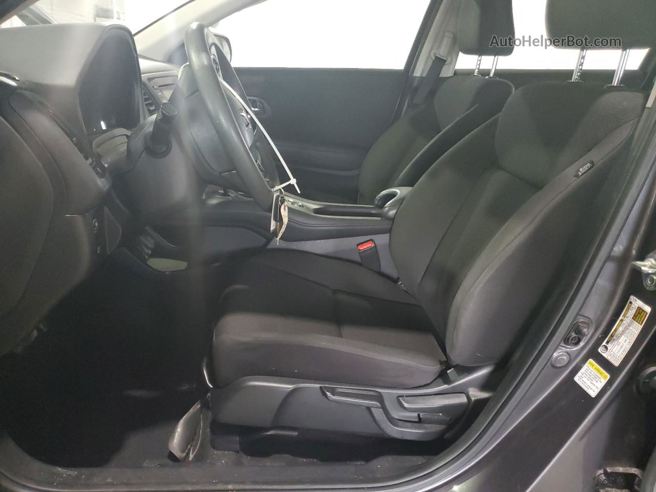 2016 Honda Hr-v Lx Gray vin: 3CZRU6H38GM705305