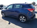 2016 Honda Hr-v Lx Blue vin: 3CZRU6H38GM745139